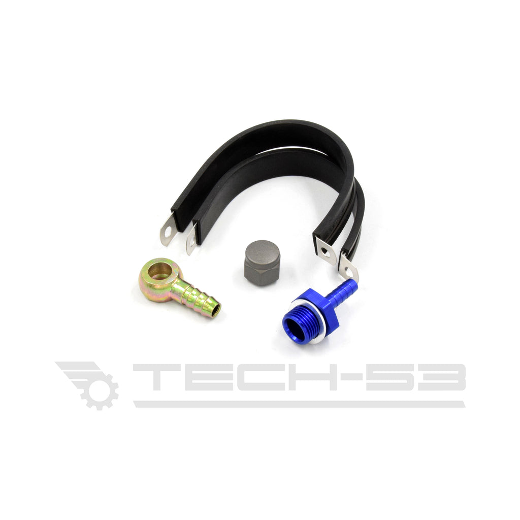 Kit for fuel pump and fuel filter with hardware and fitting for the 1.4T VW MK1 swap