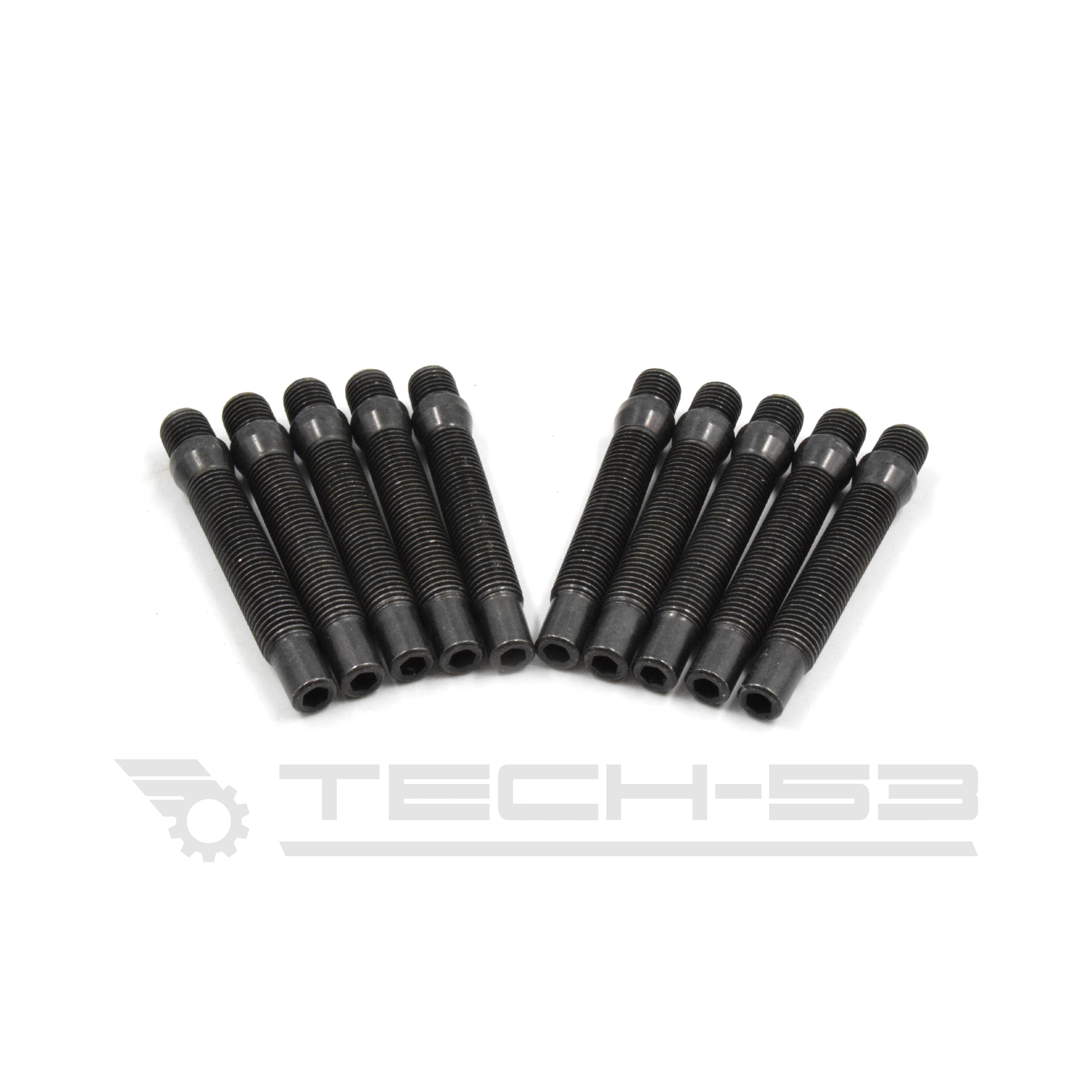 APEX 90MM M12X1.5 HEX HEAD WHEEL STUD (Pack of 10)
