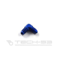 Blue 90 degree -3 JIC fitting