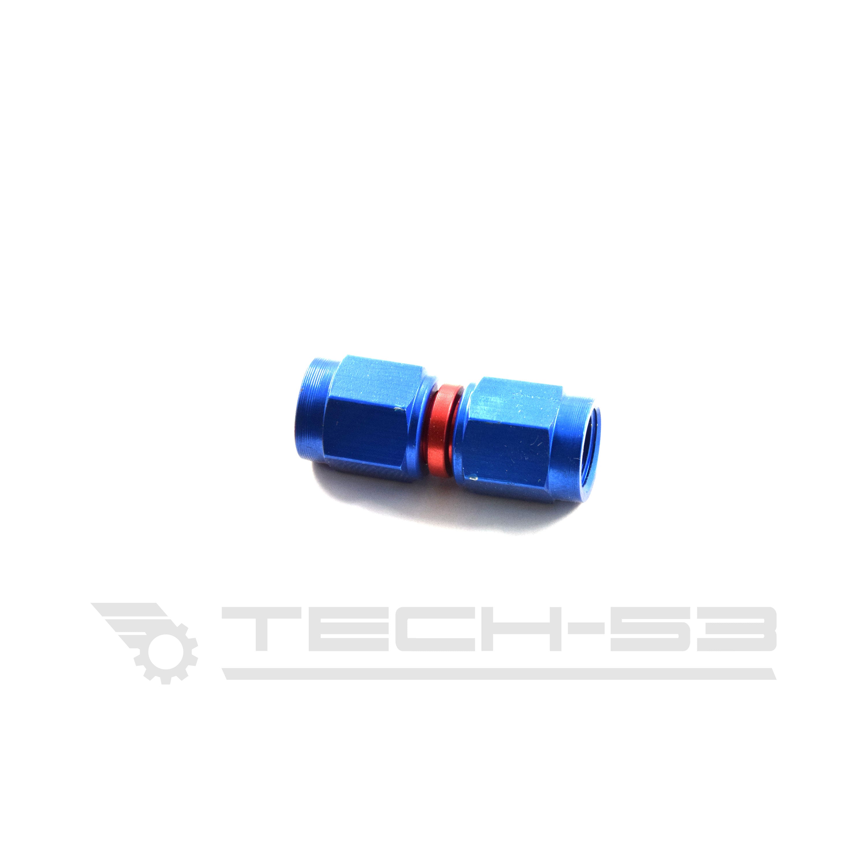 AN3 / #3 blue and red female coupler