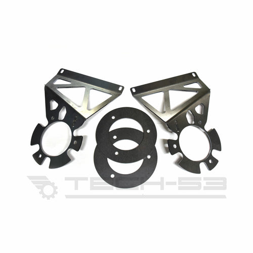 Full Tech53 bolt on strut tower reinforcement kit for BMW E36 coupe