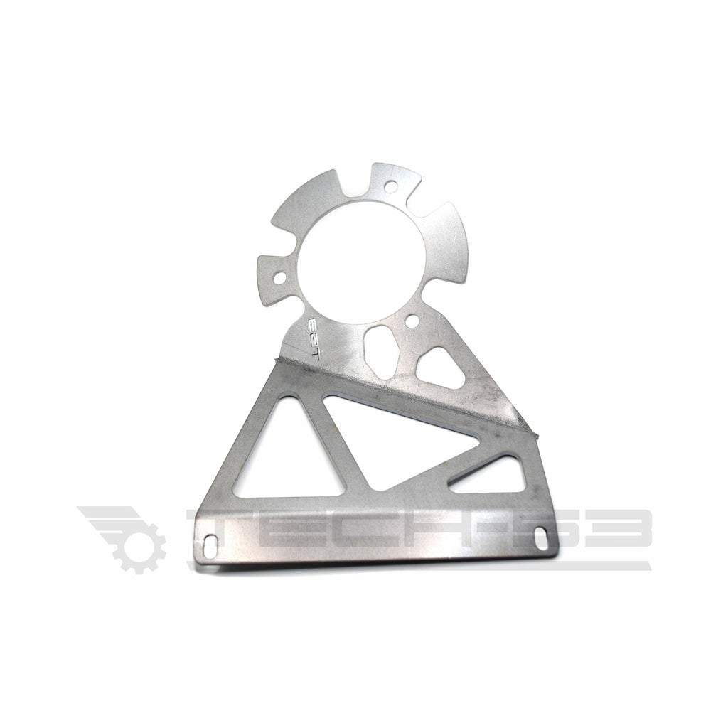 Top section of Tech53 bolt on strut tower reinforcement kit for BMW E36 coupe