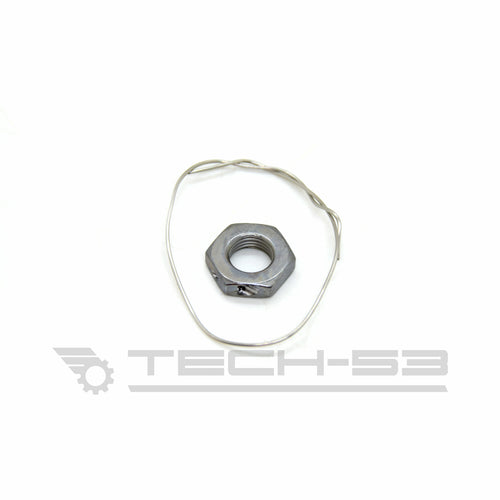 Drilled oil pump nut and hardware / safety wire for BMW M50 / M52 / M54 / S50 / S52