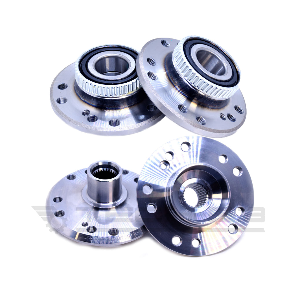Dual bolt pattern 5x114 and 5x120 front and rear hubs for BMW E36/E46/E8X/E9X 