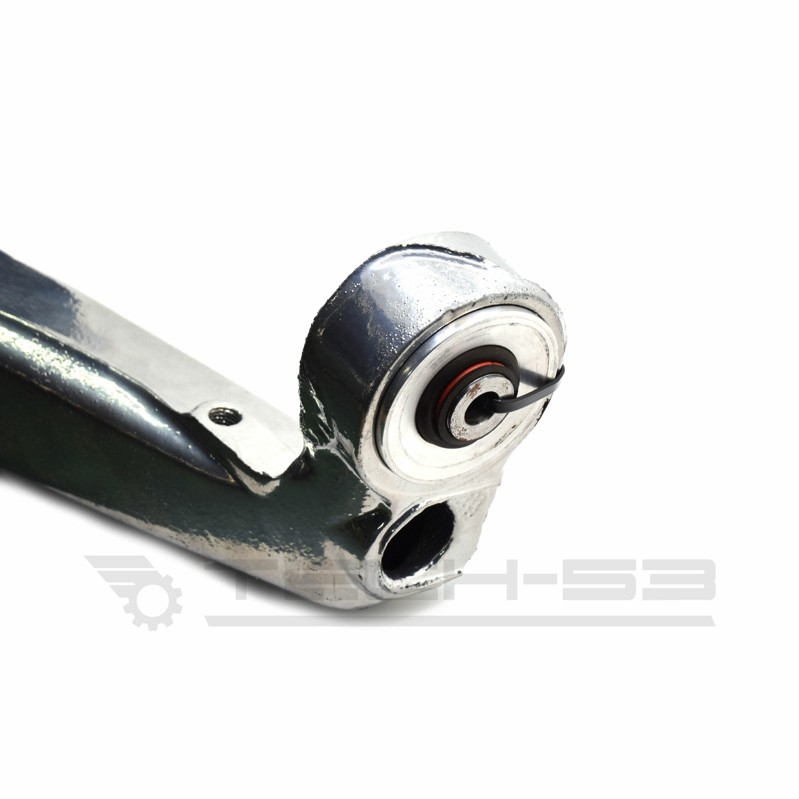 Installed variable toe monoball rear tension arm bushing for BMW E36 / E46