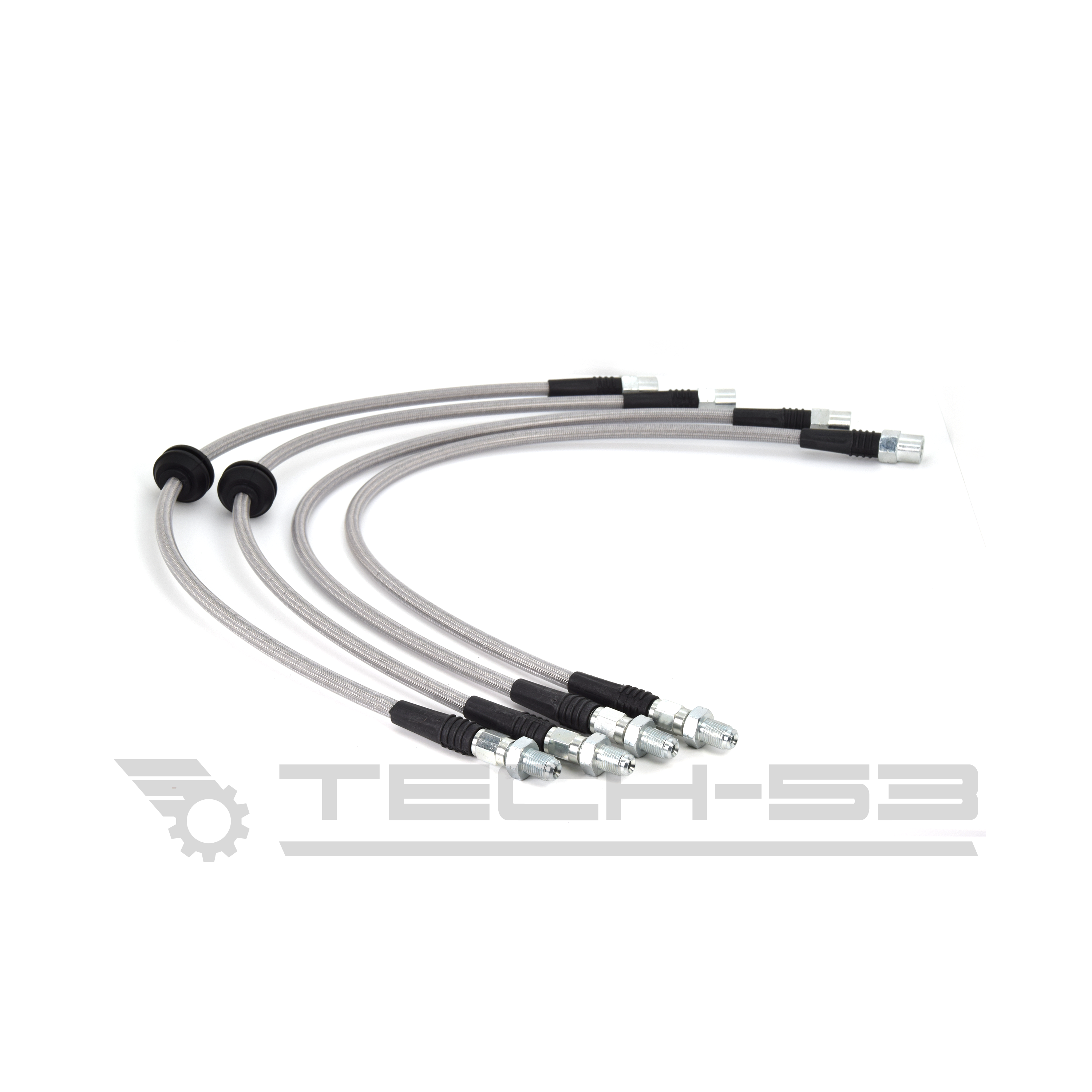 BMW E36 FRONT/REAR Stainless Steel Complete 4 Brake Line Kit – DOT Compliant