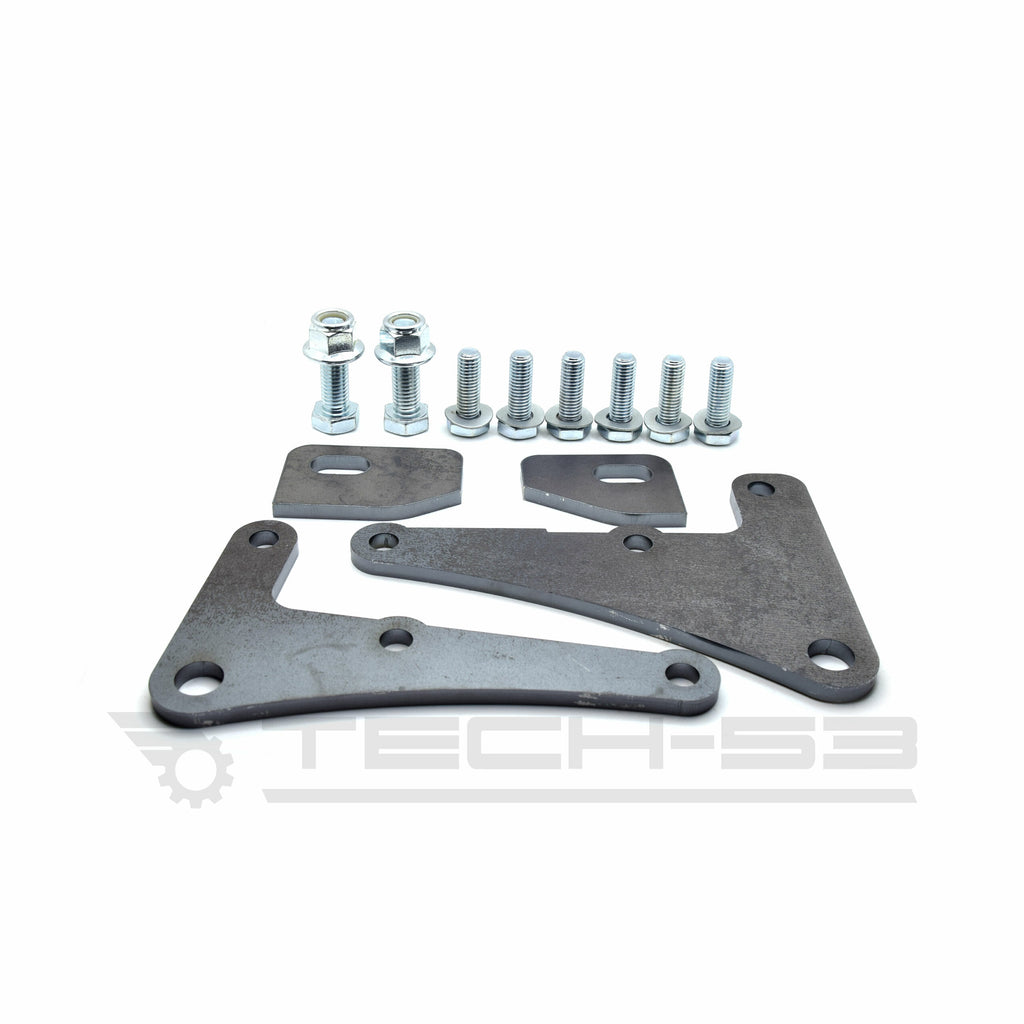 188mm medium case solid differential mount kit with hardware for BMW E46