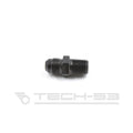 -6 to 1/4 NPT male black fitting