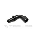 #10 90 degree black push fitting