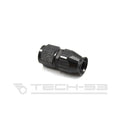 #10 straight black hose end