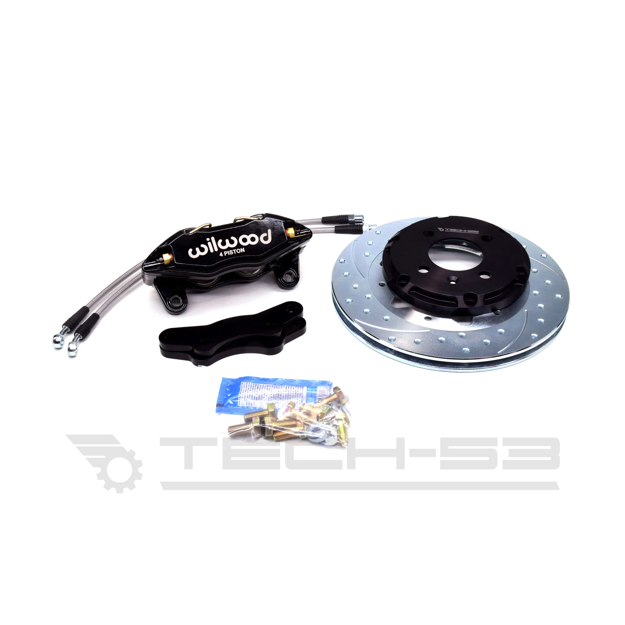 Black front big brake kit for VW MK1 / MK2 / MK3