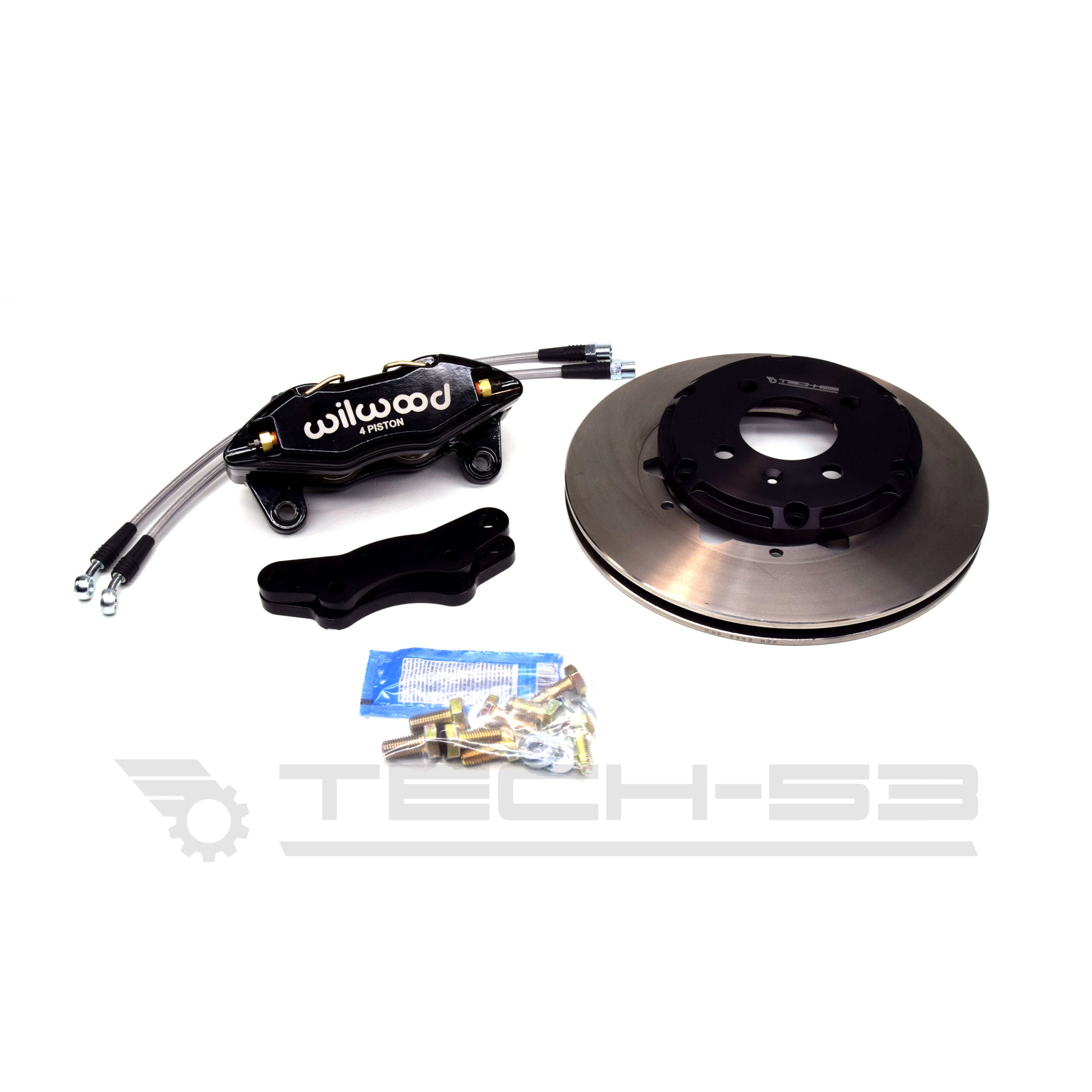 Black front big brake kit for VW MK1 / MK2 / MK3