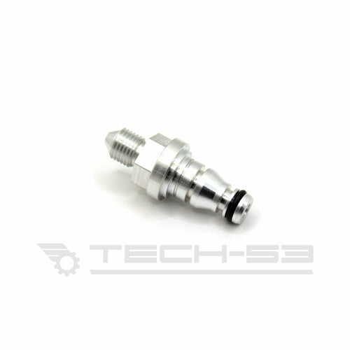 Adapter fitting for clutch lines to JIC-3 