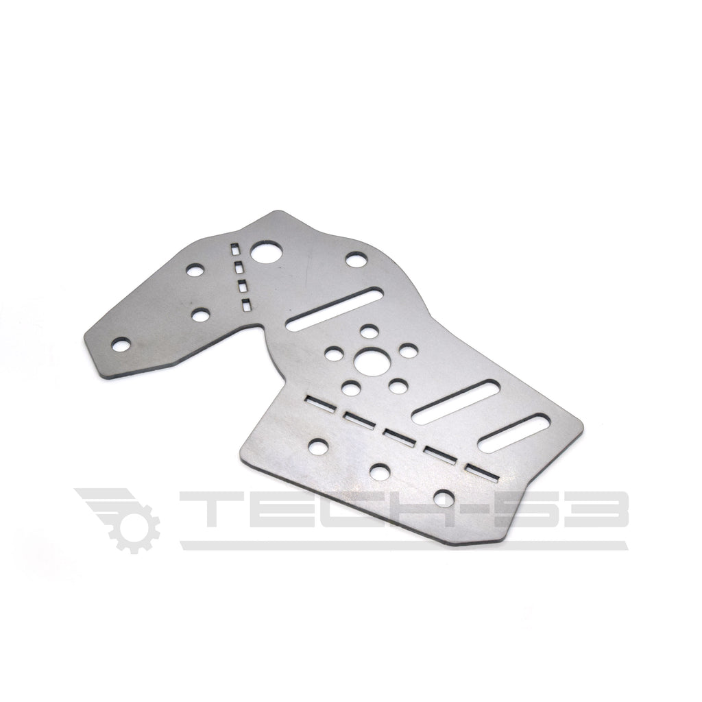 Wide style subframe reinforcement plate for BMW E36