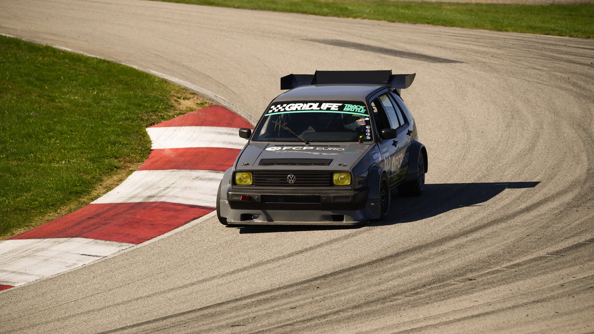 Gridlife VW MK2 on track