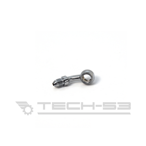 Metal 20 degree M10 banjo to male -3 JIC 