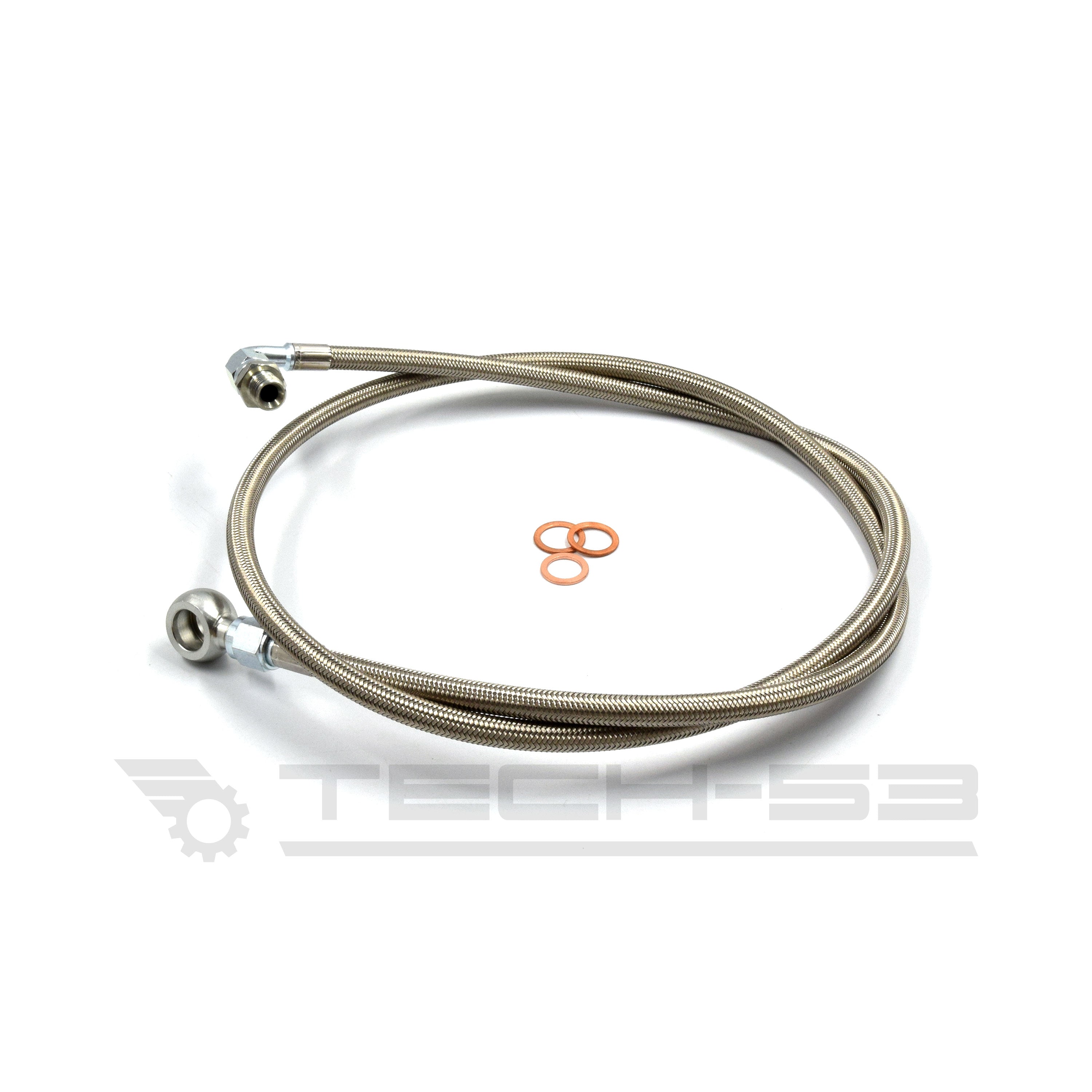 Tech53 Nissan 350Z / G35 powersteering pump to rack high pressure hose