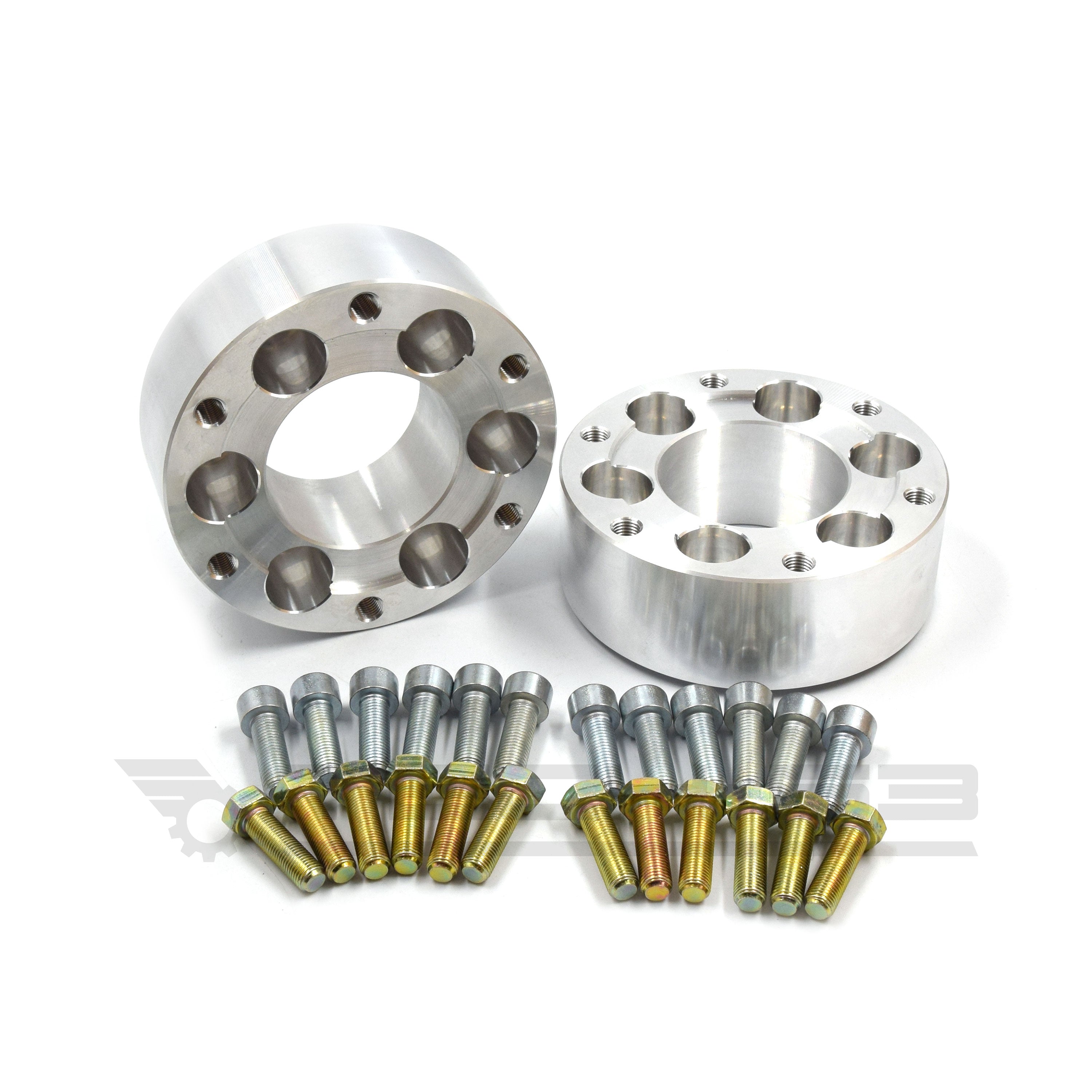 Quickchange differential axle adapters with hardware for 370Z/G37