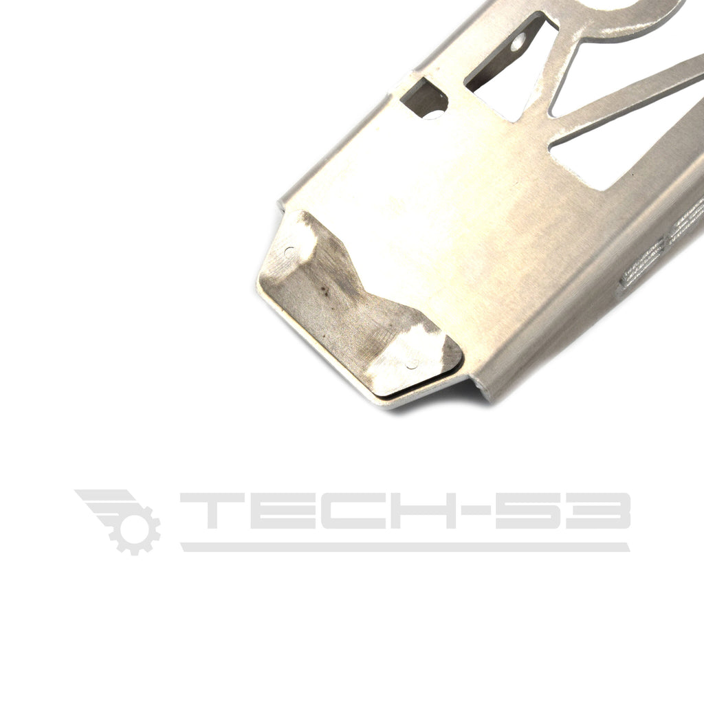 Tech53 quick change skid plate srub pad focus