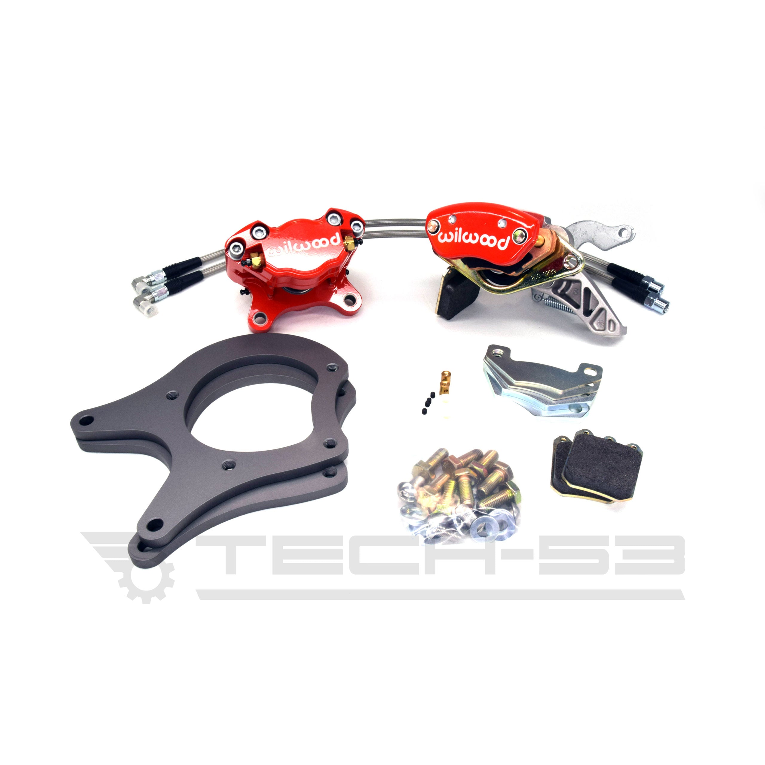 VW MK1/MK2/MK3 REAR Dual Caliper BBK with Electric Parking Brake