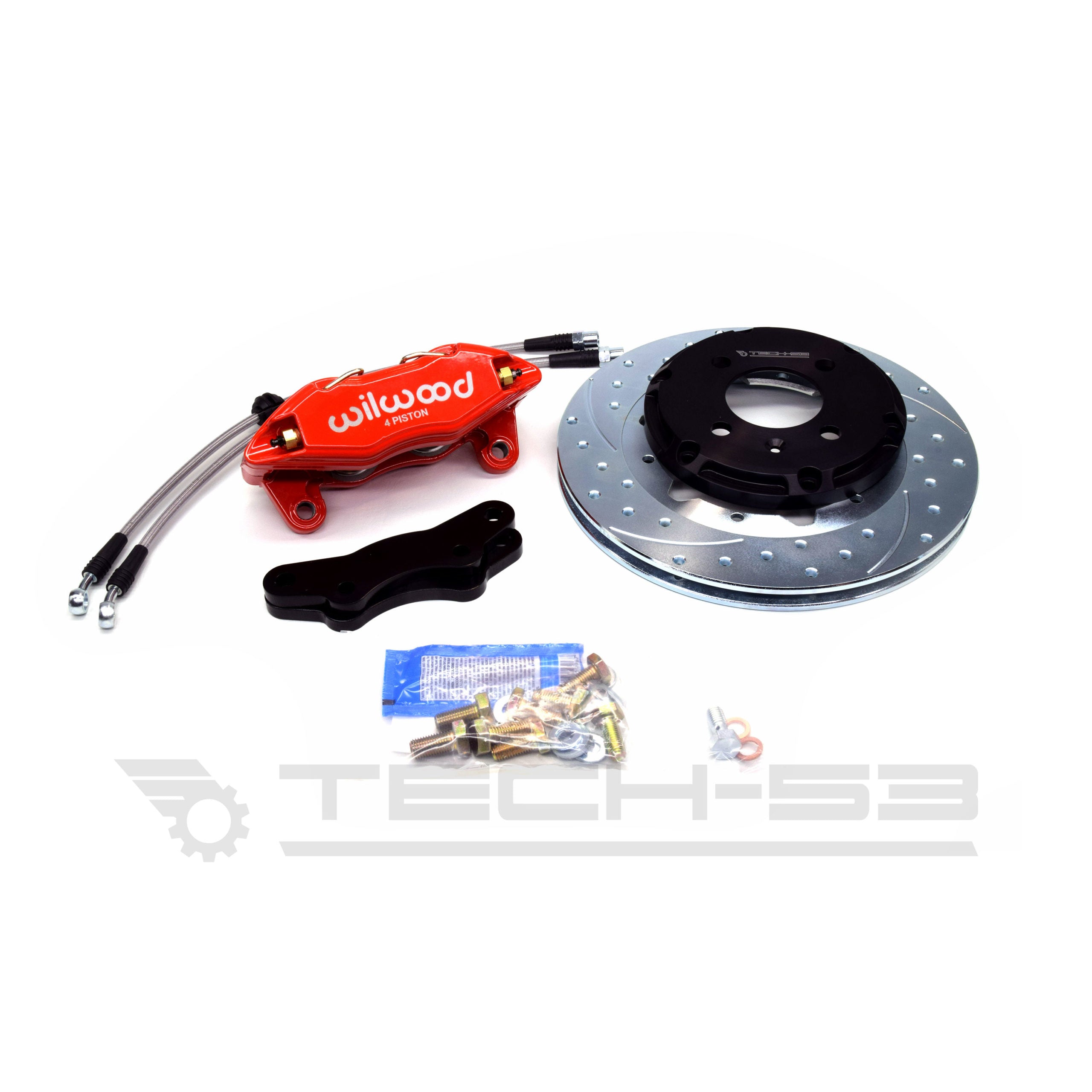 Red front big brake kit for VW MK1 / MK2 / MK3
