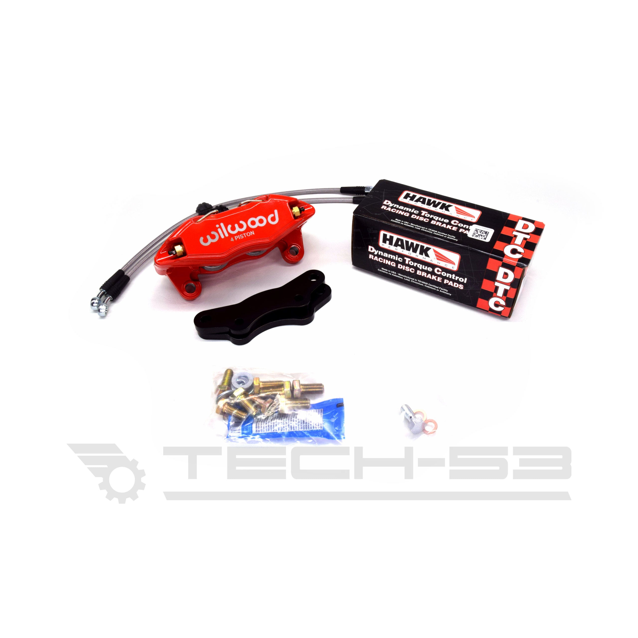 Red front big brake kit for VW MK1 / MK2 / MK3