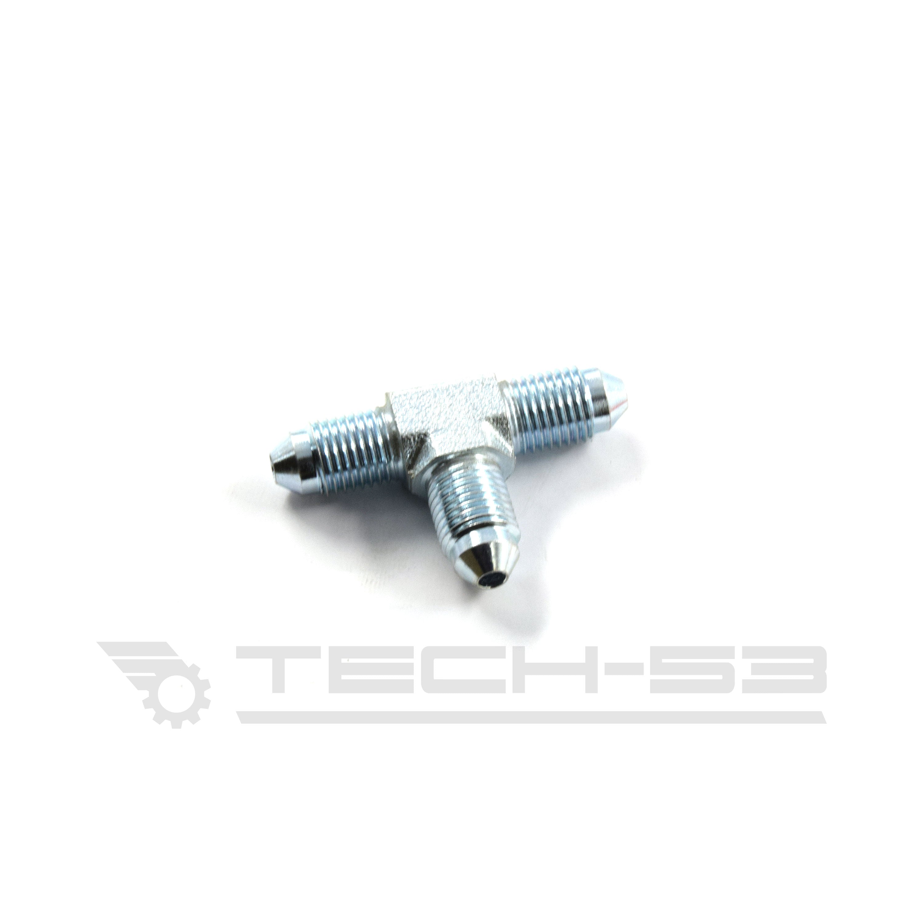 -3 flare T steel fitting