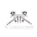 VW MK1 tubular control arm kit with knuckle rebuild and hardware.