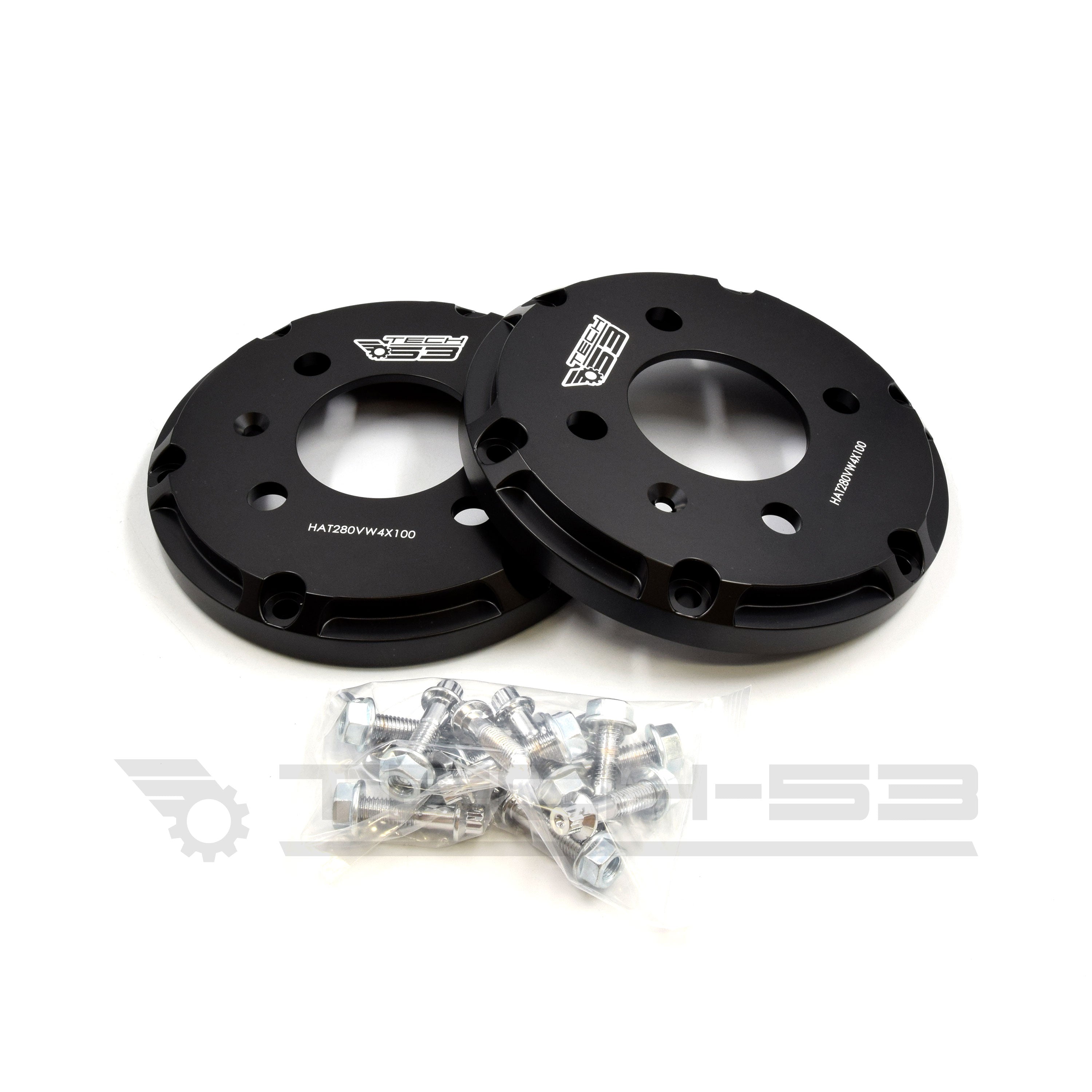 Tech53 VW MK1 / MK2 / MK3 280mm Brake Hat with hardware
