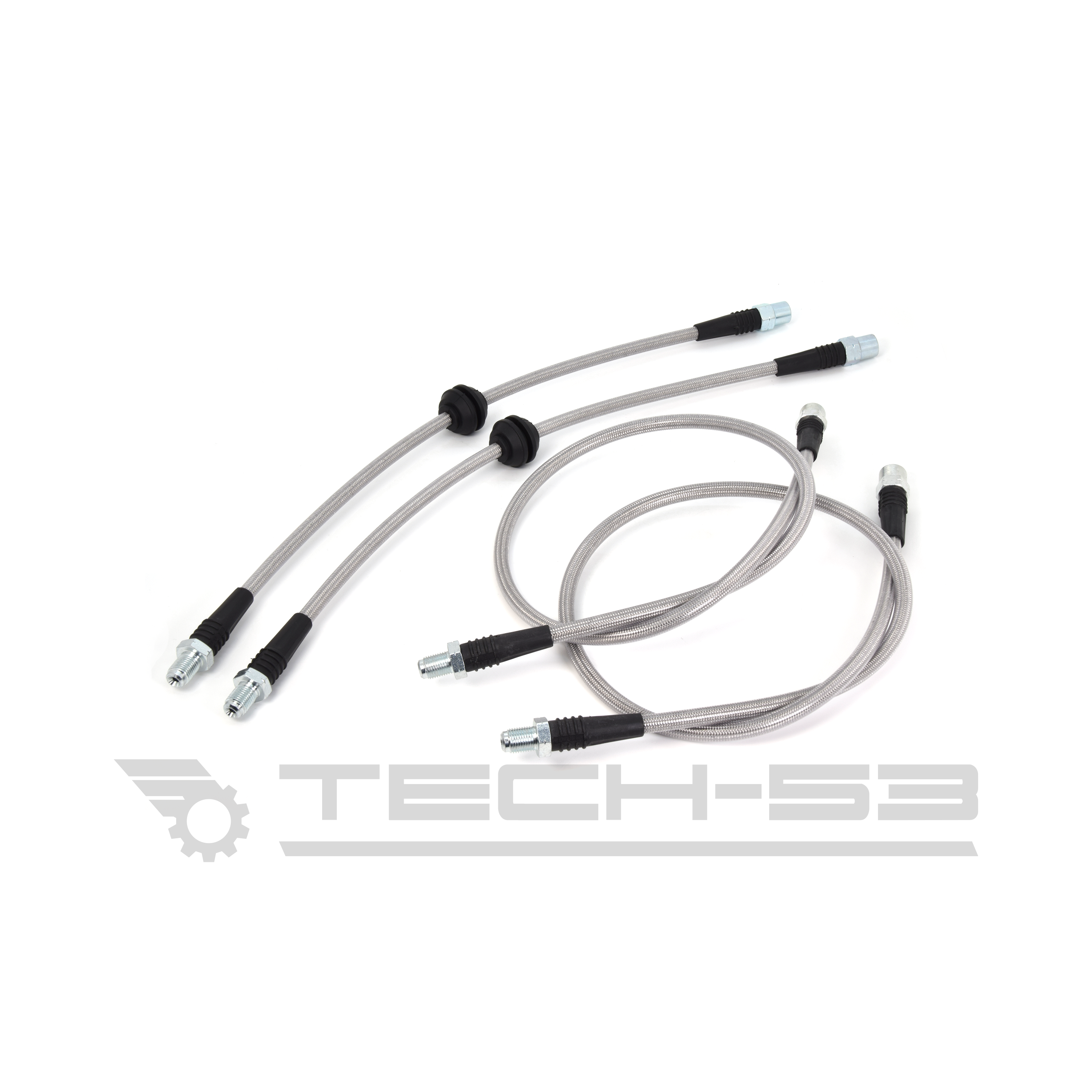 DOT Compliant stainless steel front and rear brake lines for VW MK1 / MK2 