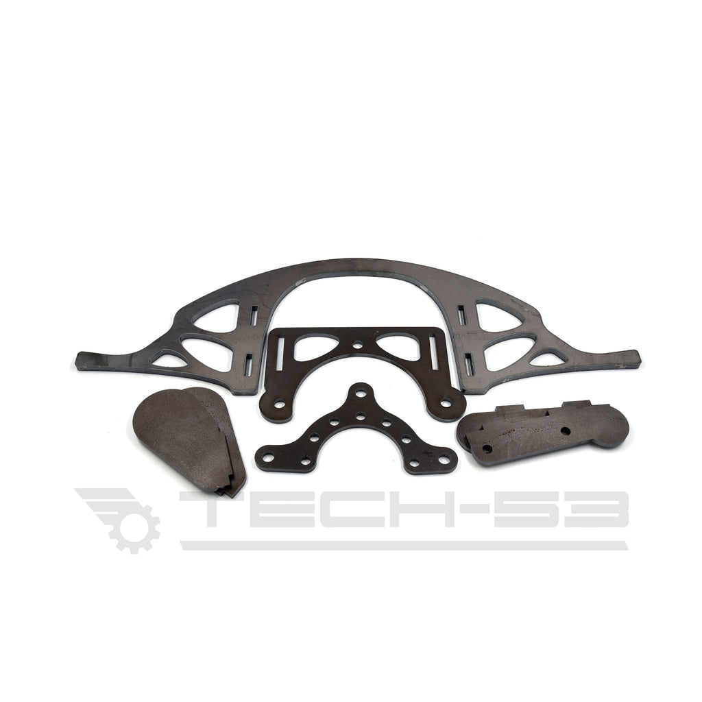 Tech53 weld-on kit for BMW E46 quickchange differential