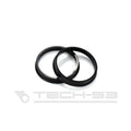 Two 66.1mm to 73.0mm hub centric rings