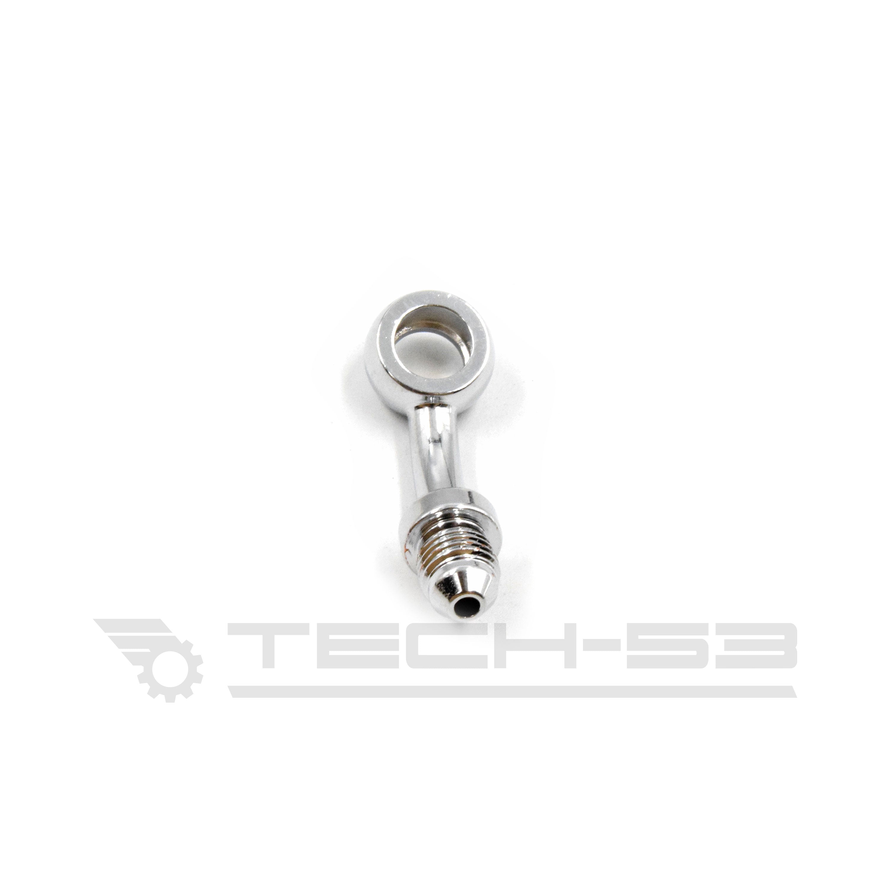#4 to 7/16-20 Banjo Fitting – 20 deg bend