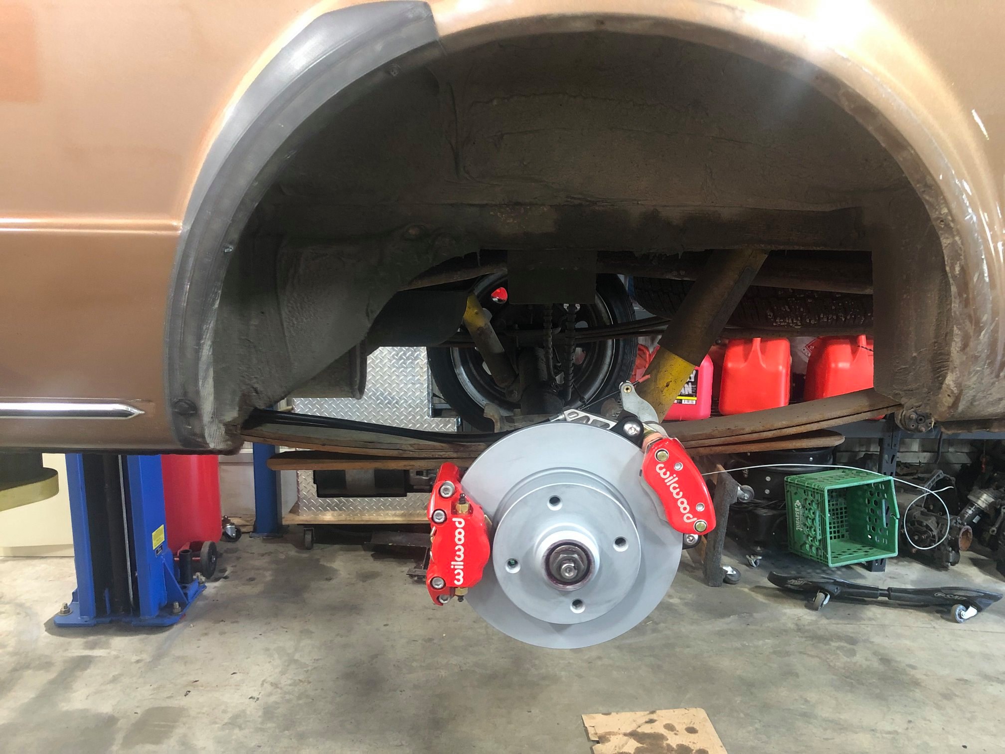 Mk1 Pick-up (Caddy) rear disc brake conversion kits, ready !