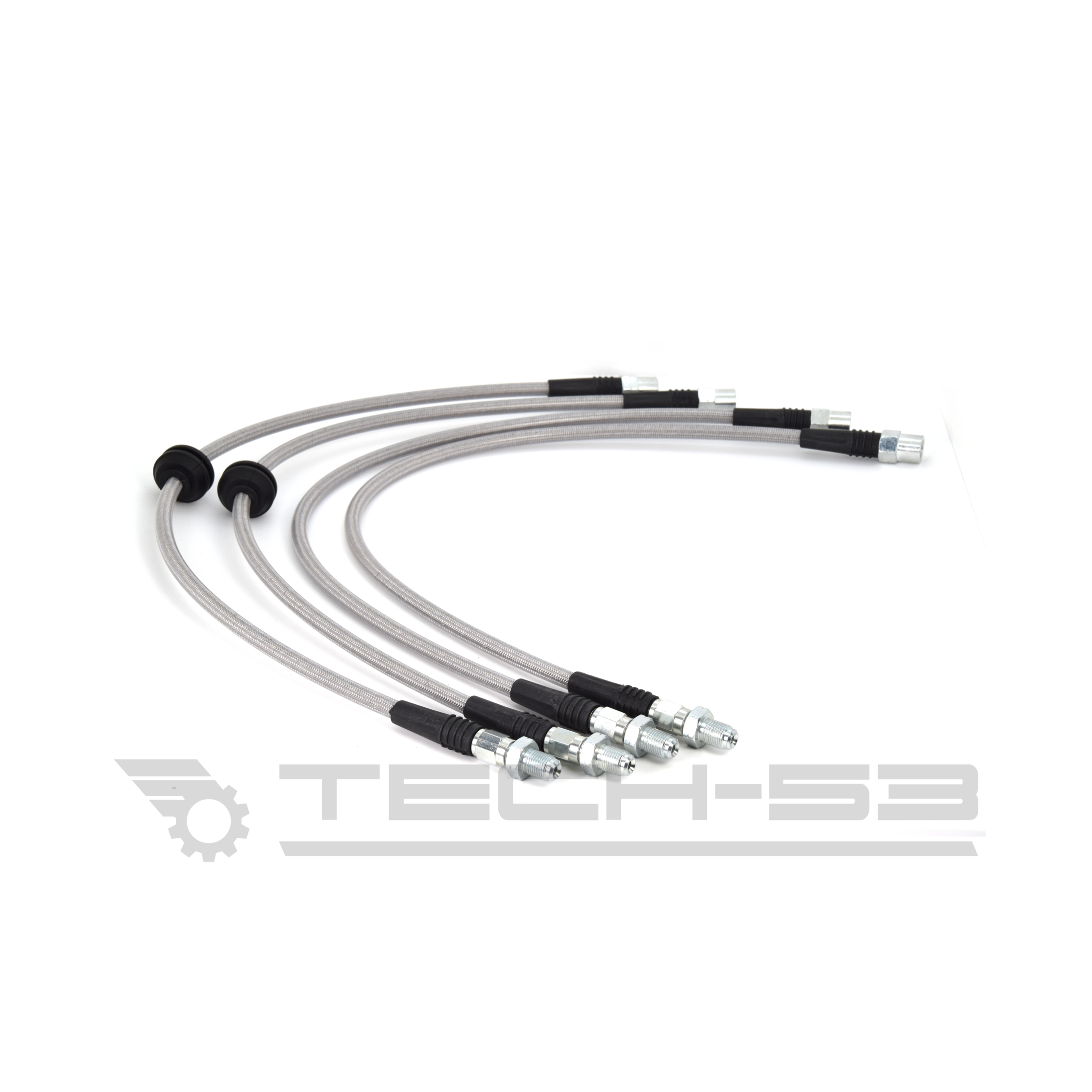 BMW E46 320I 323I 325I 325CI 328I 328CI 330I 330CI FRONT REAR BRAKE LINE UPGRADE STAINLESS STEEL BRAIDED TRACK