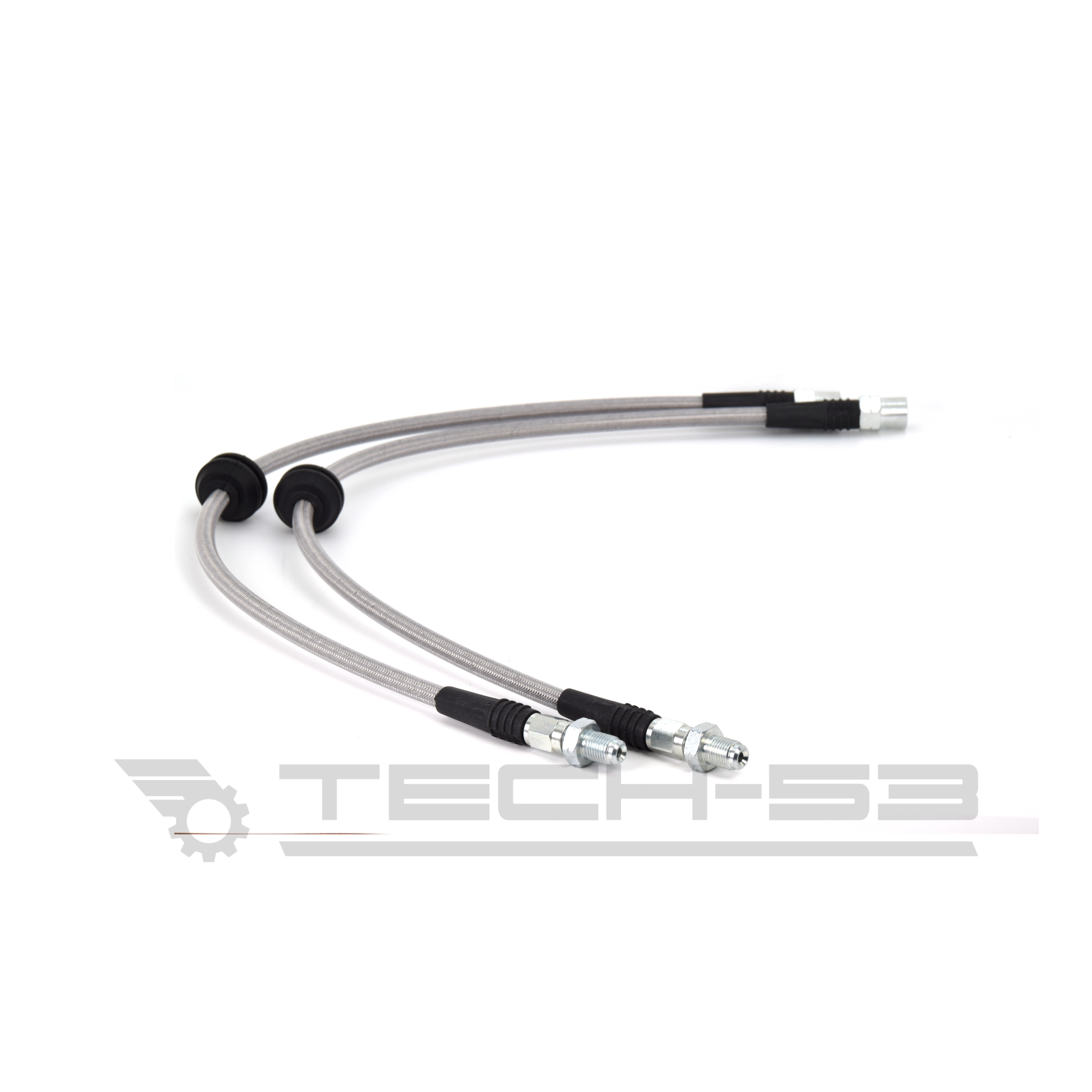 BMW E46 320I 323I 325I 325CI 328I 328CI 330I 330CI FRONT BRAKE LINE UPGRADE STAINLESS STEEL BRAIDED TRACK