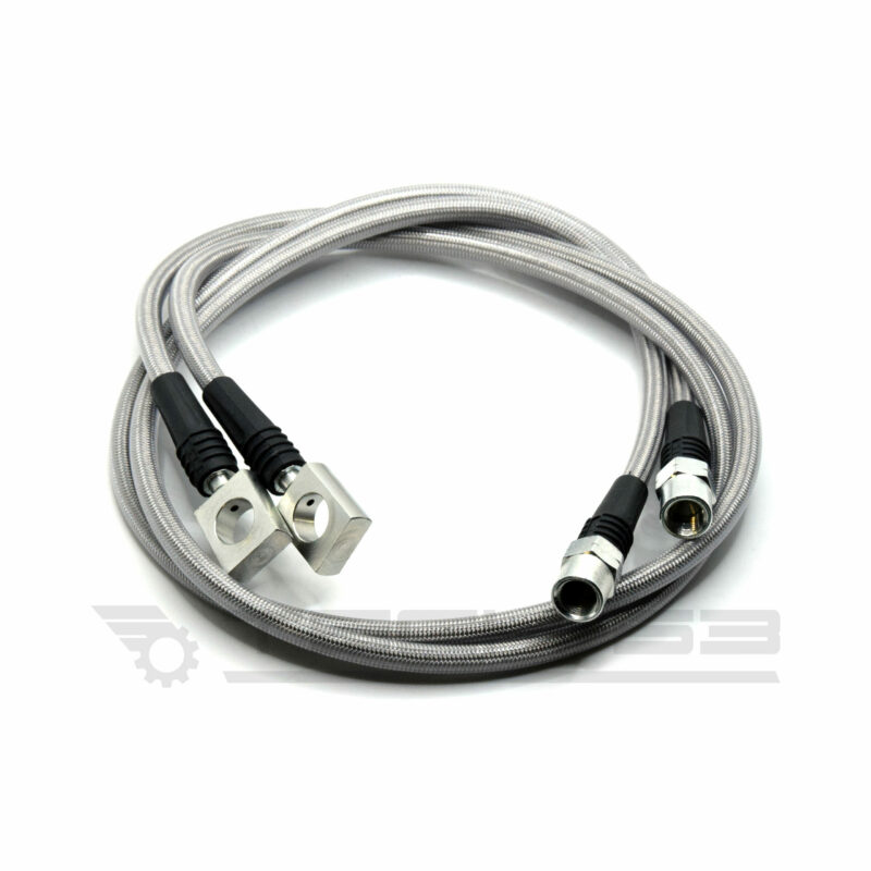 VW MK4 Rear Stainless Steel Braided Line Kit