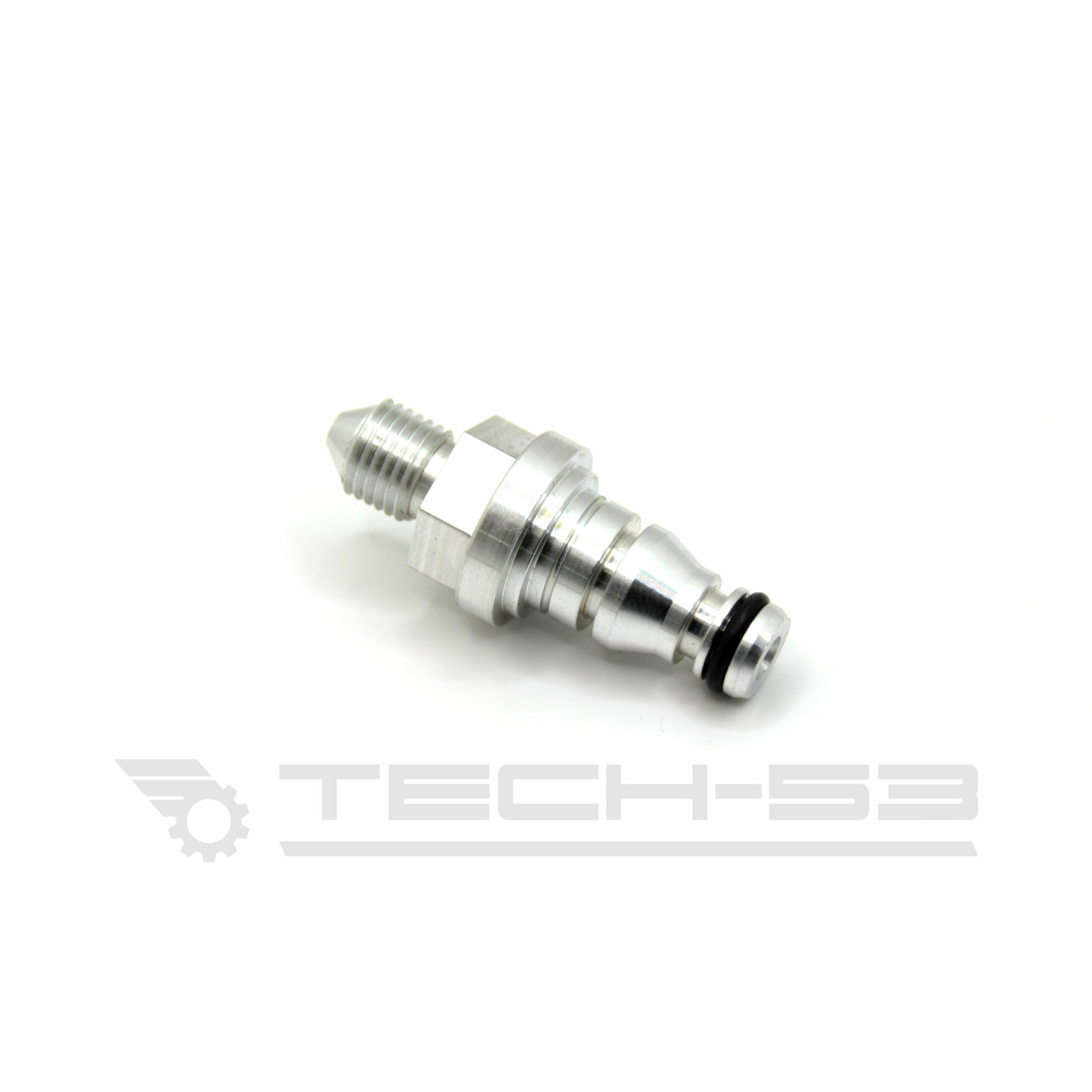 CLUTCH FITTING JIC -3 ADAPTER TO STAINLESS STEEL LINE CLIP-ON STYLE FORD GM BMW VW MASTER CYLINDER SLAVE