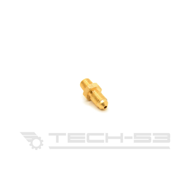 Brass Adapter M10x1 Male to 1/8 NPT Male
