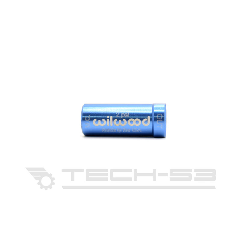Wilwood Residual Pressure Valve Blue - 2 lbs